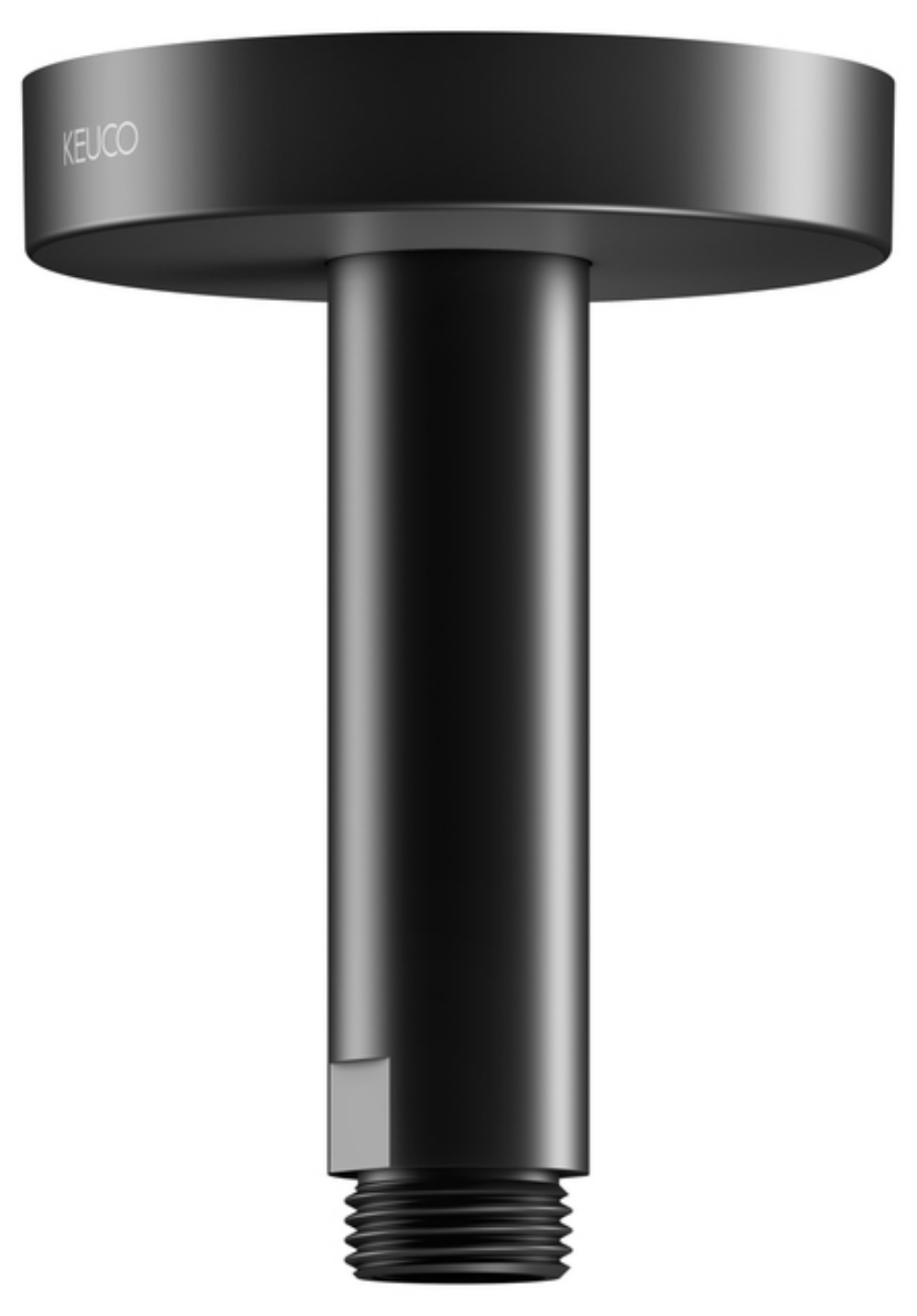 Keuco ramię deszczownicy 10 cm sufitowe czarny mat 51689370100