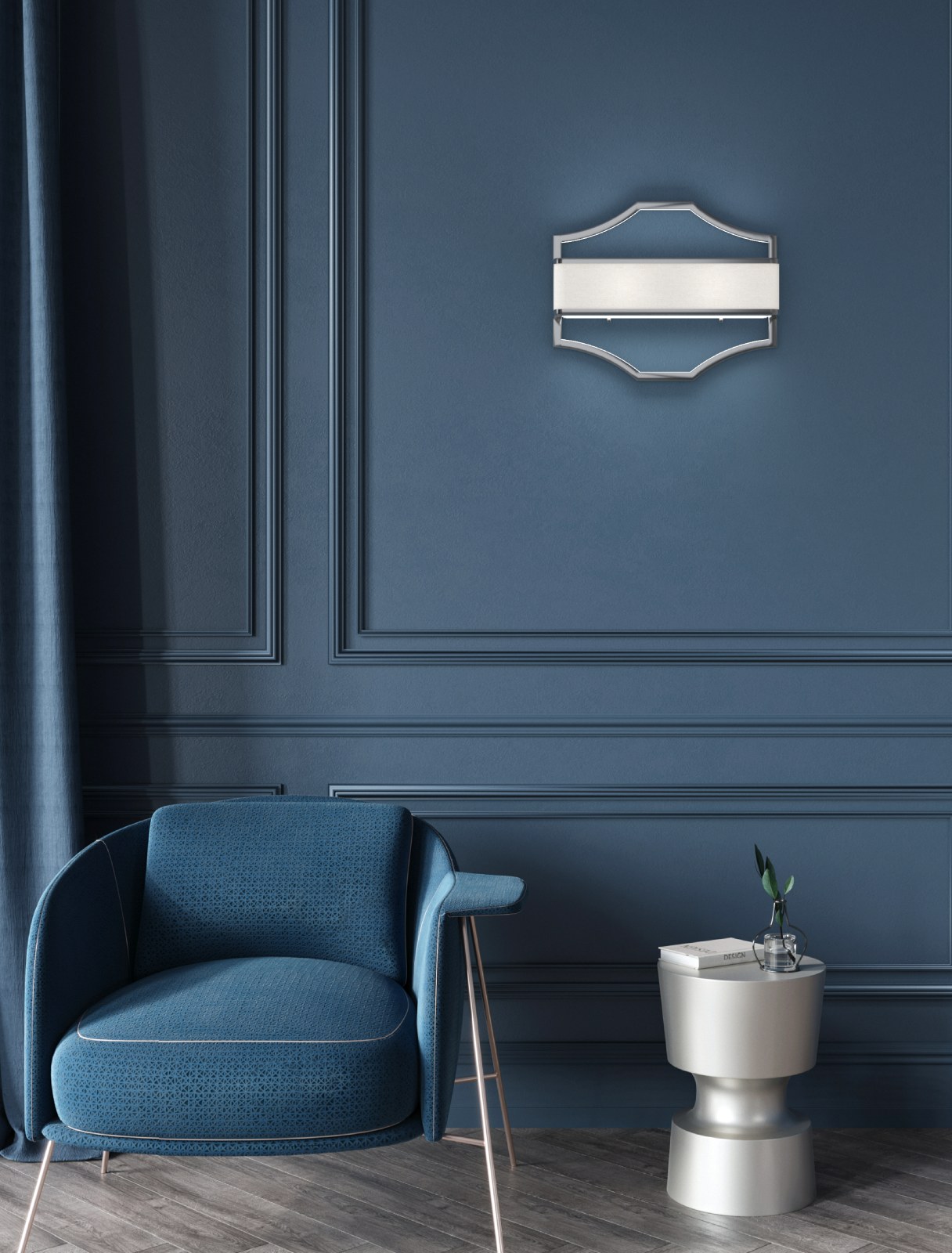 Open Design (Orlicki Design) Gerdo Parette Cromo kinkiet 2x12W LED chrom/biały OR84504 - Wysyłka w 24h