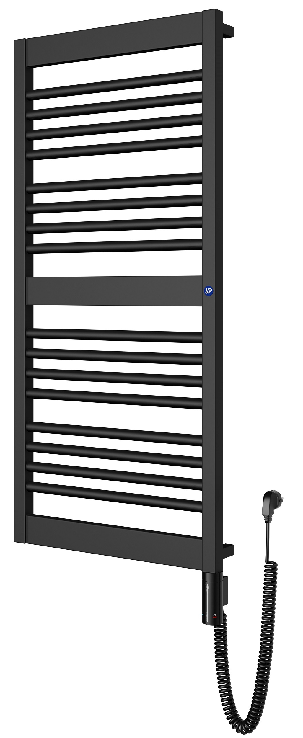 Instal Projekt Frame Electro grzejnik elektryczny 158x40 cm czarny mat FRAE-40/160C31+GH-06C2