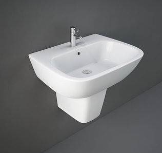 Rak Ceramics One umywalka 60 cm ścienna biała ONWB00002