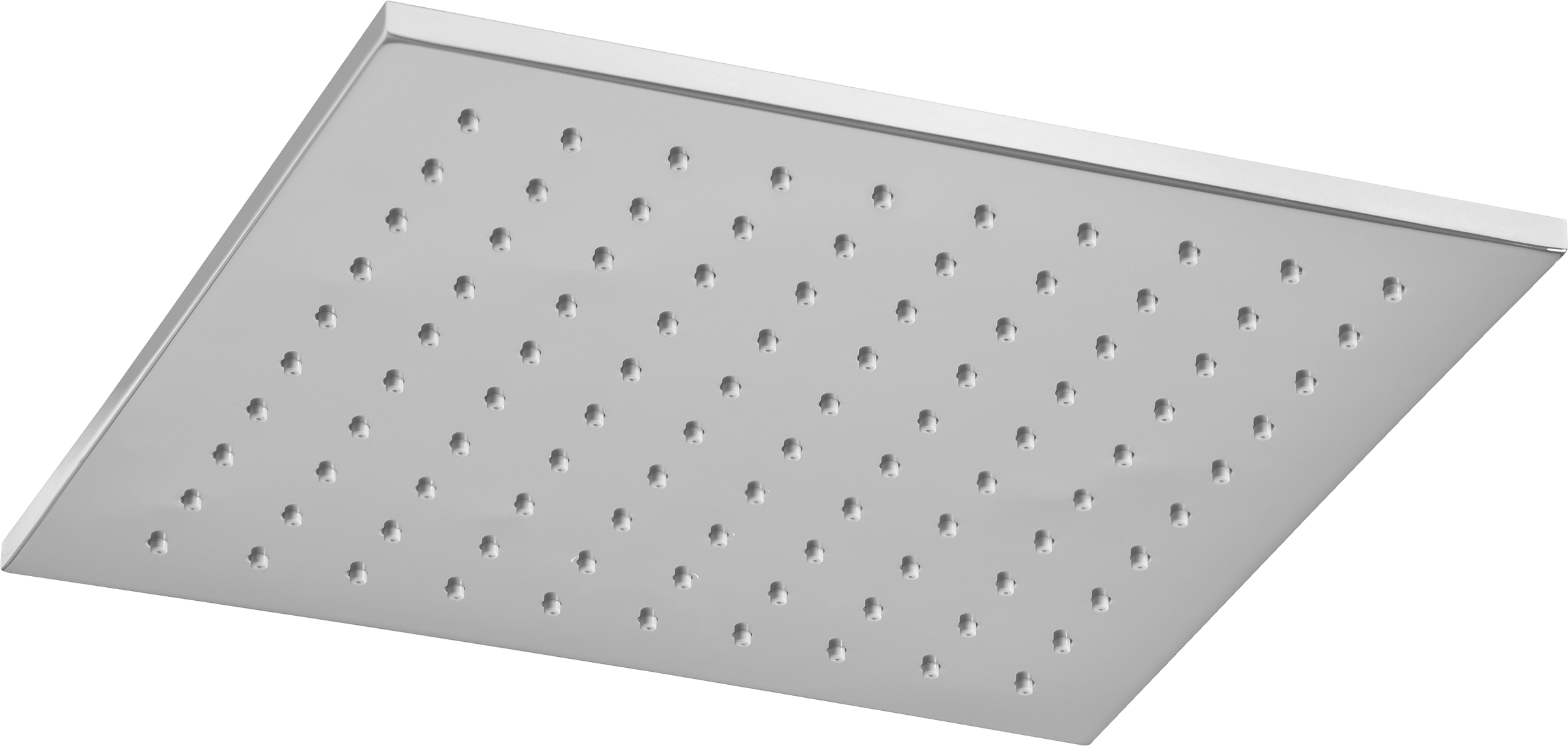 Omnires SlimLine deszczownica 25 cm mosiężna kwadratowa chrom WG225CR