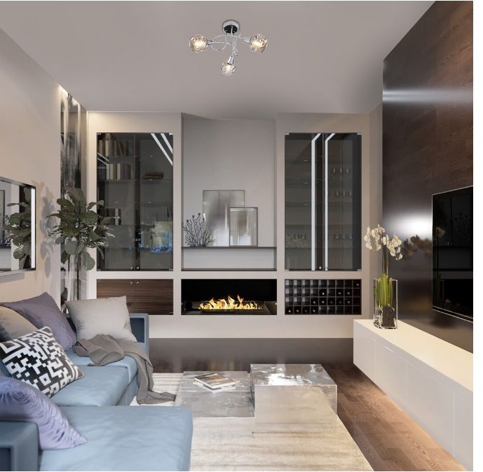 Rabalux Tamara lampa podsufitowa 3x40 W chrom-przydymiona 5348