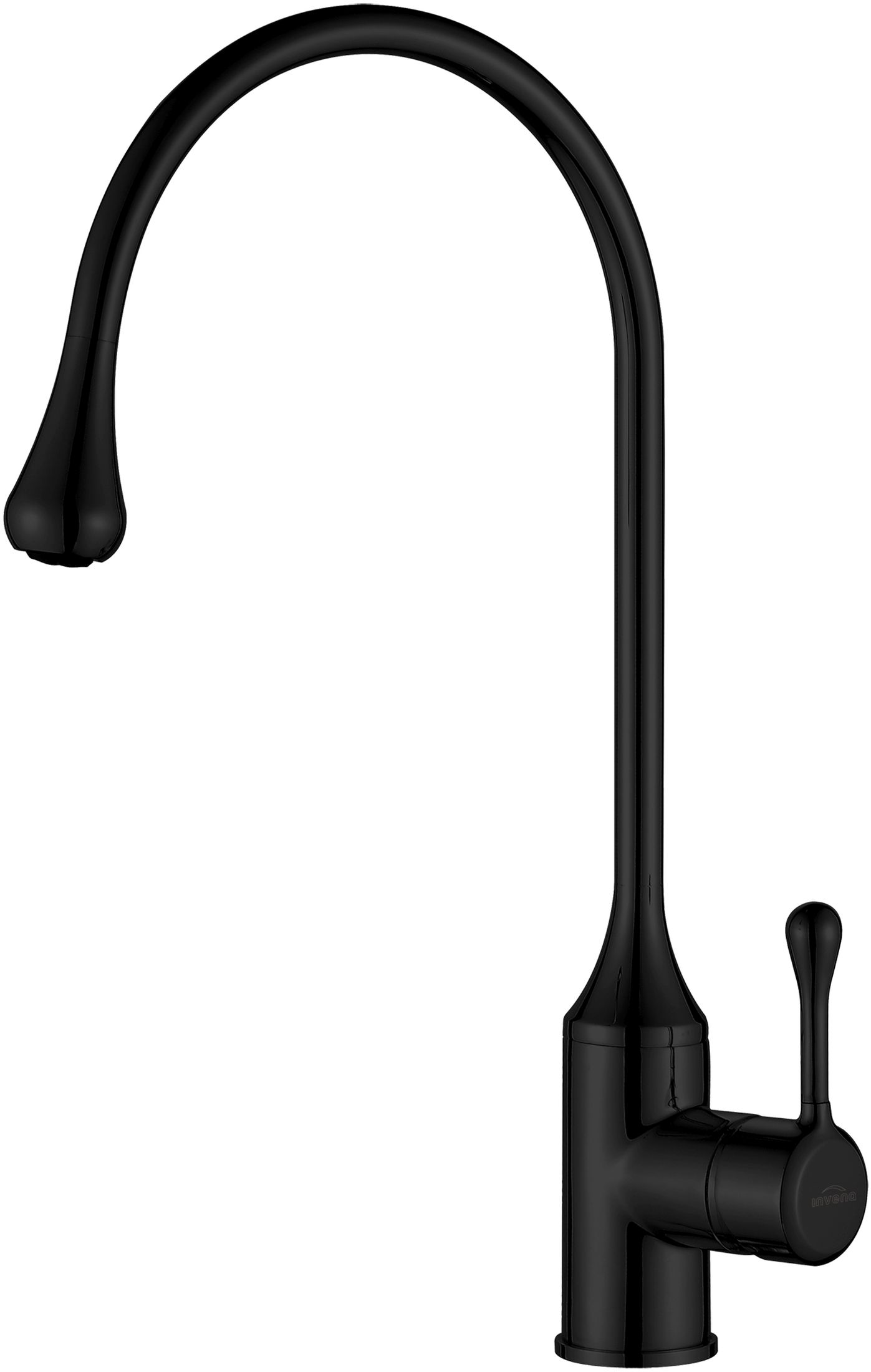 Invena Pingo bateria kuchenna stojąca czarny mat BZ-55-L04