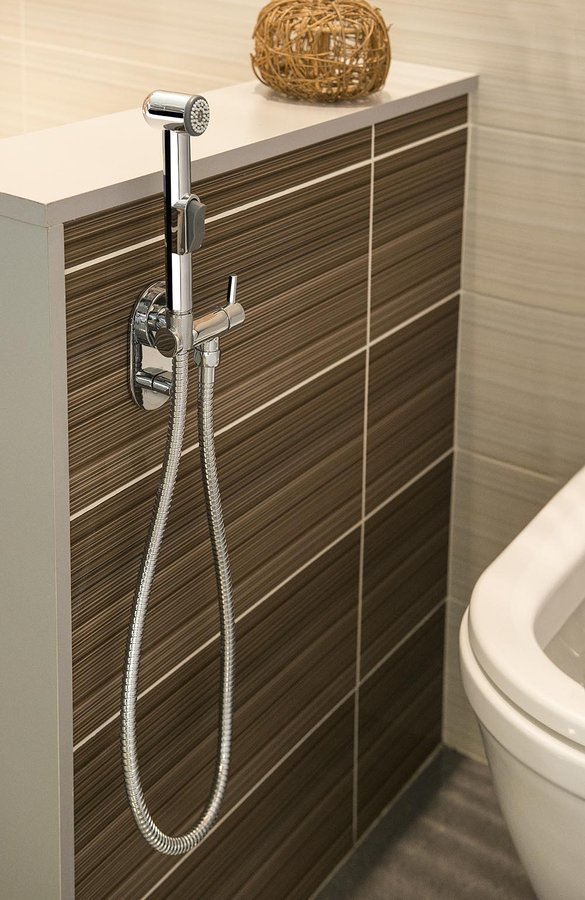 Sapho Justime zawór bidetowy podtynkowy mieszający chrom 1209-03