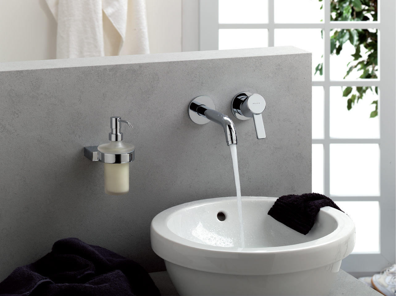 Kludi Zenta bateria umywalkowa podtynkowa chrom 382450575