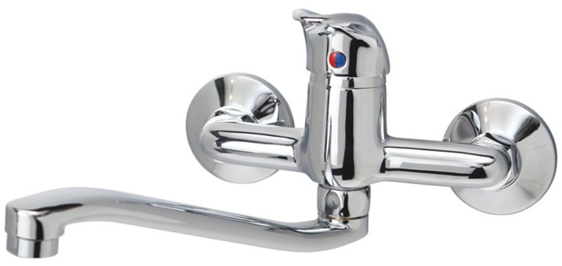 Sea-Horse Wendy bateria umywalkowa ścienna chrom BJA102