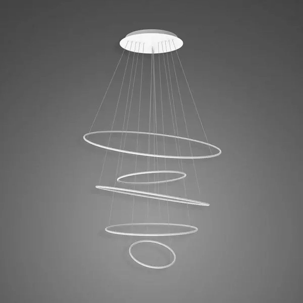 Altavola Design Ledowe Okręgi lampa wisząca 151W LED biały LA085/P_120_in_4k_white_dimm