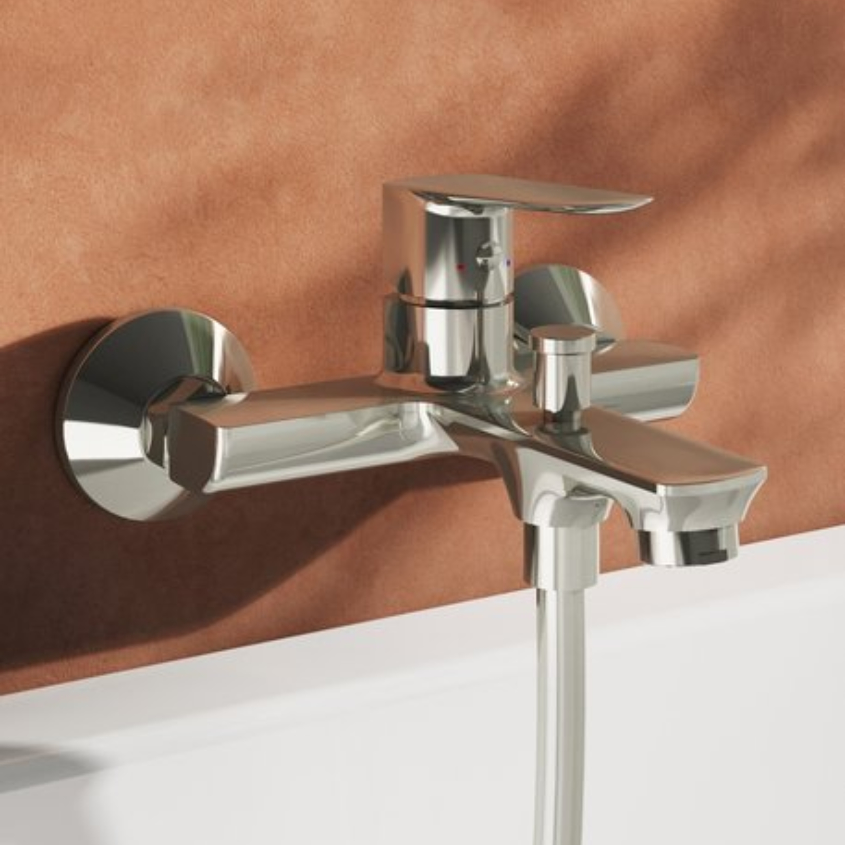 Ravak Life bateria umywalkowa ścienna chrom X070473