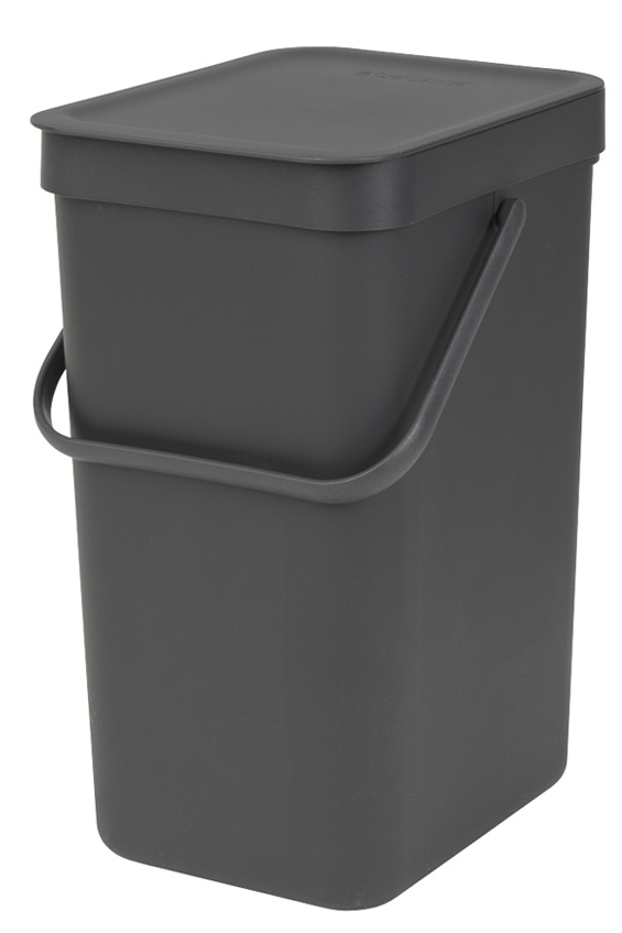 Brabantia Sort & Go kosz na śmieci 12 l szary 109805