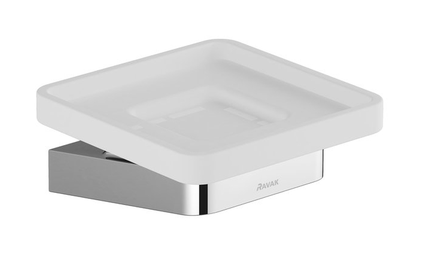 Ravak 10° TD 200 mydelniczka szkło mat/chrom X07P354