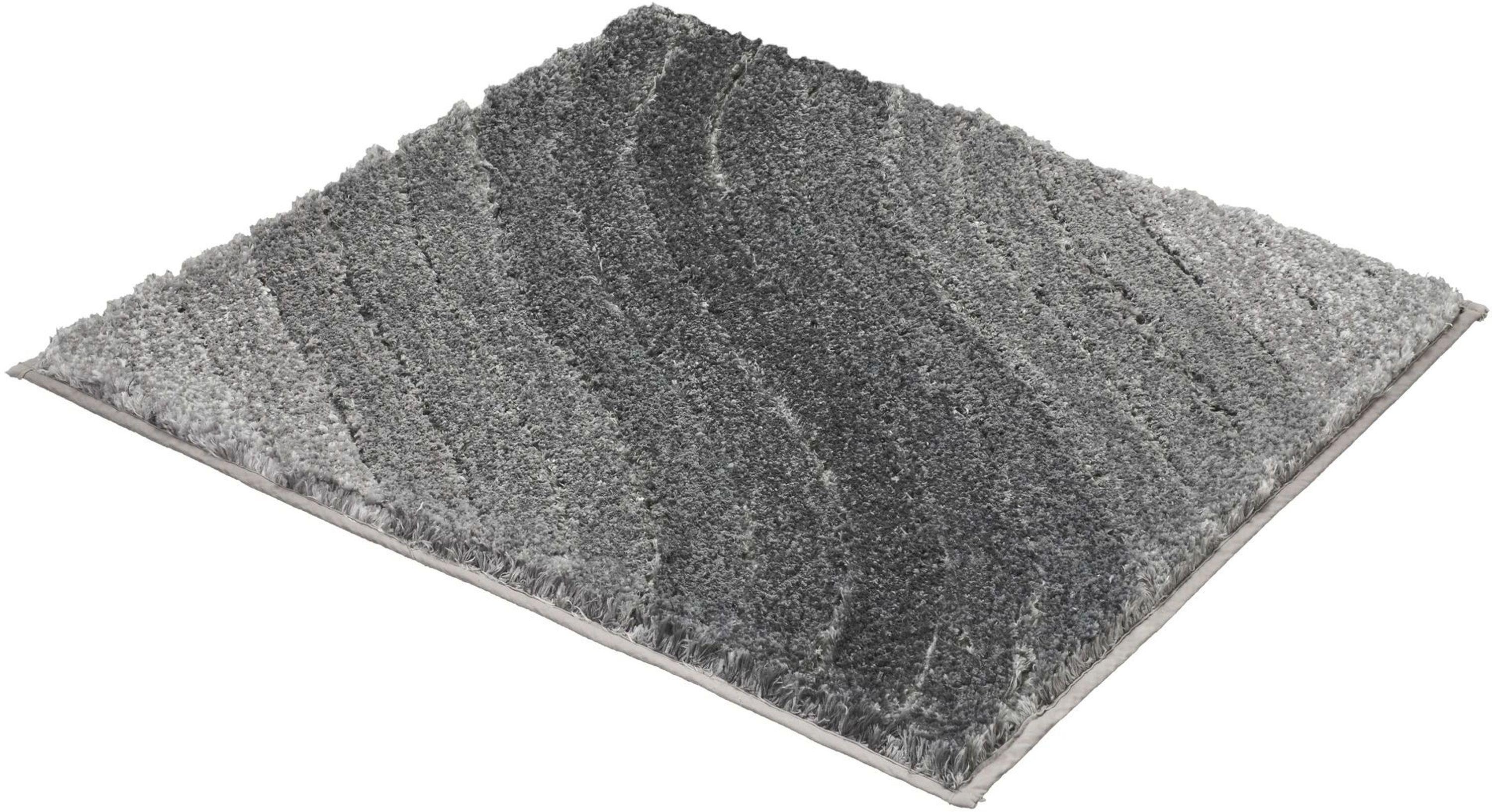 Kleine Wolke Tender dywanik łazienkowy 60x60 cm kwadratowy ciemny szary Anthracite 4099901135