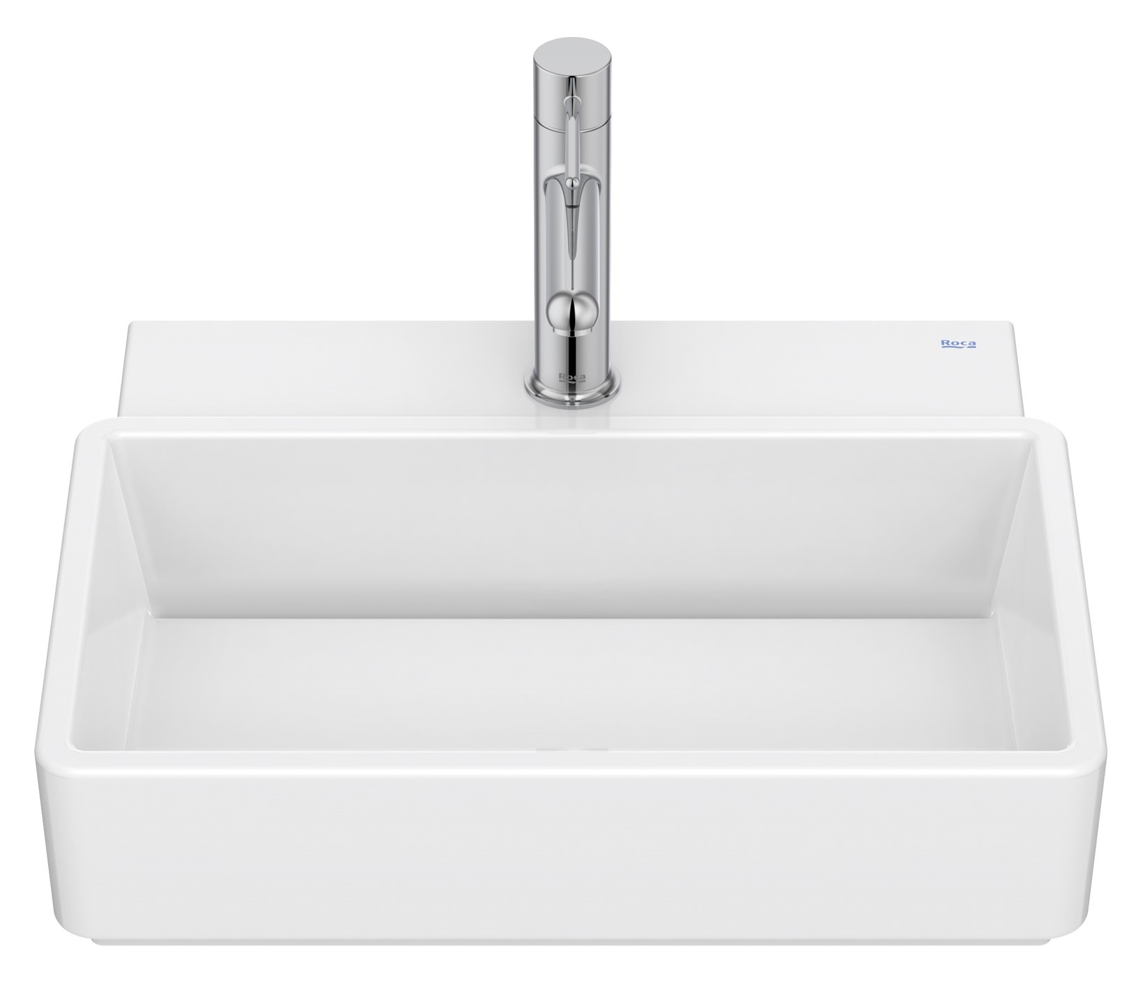 Roca Tura umywalka 45x36 cm prostokątna ścienna-nablatowa biała A327690S00 - Wysyłka w 24h