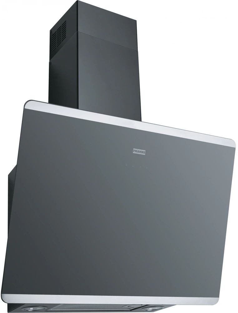 Franke Evo Plus FPJ 625 V BK/SS okap kuchenny 60 cm przyścienny stal szlachetna/szkło czarne 330.0528.064