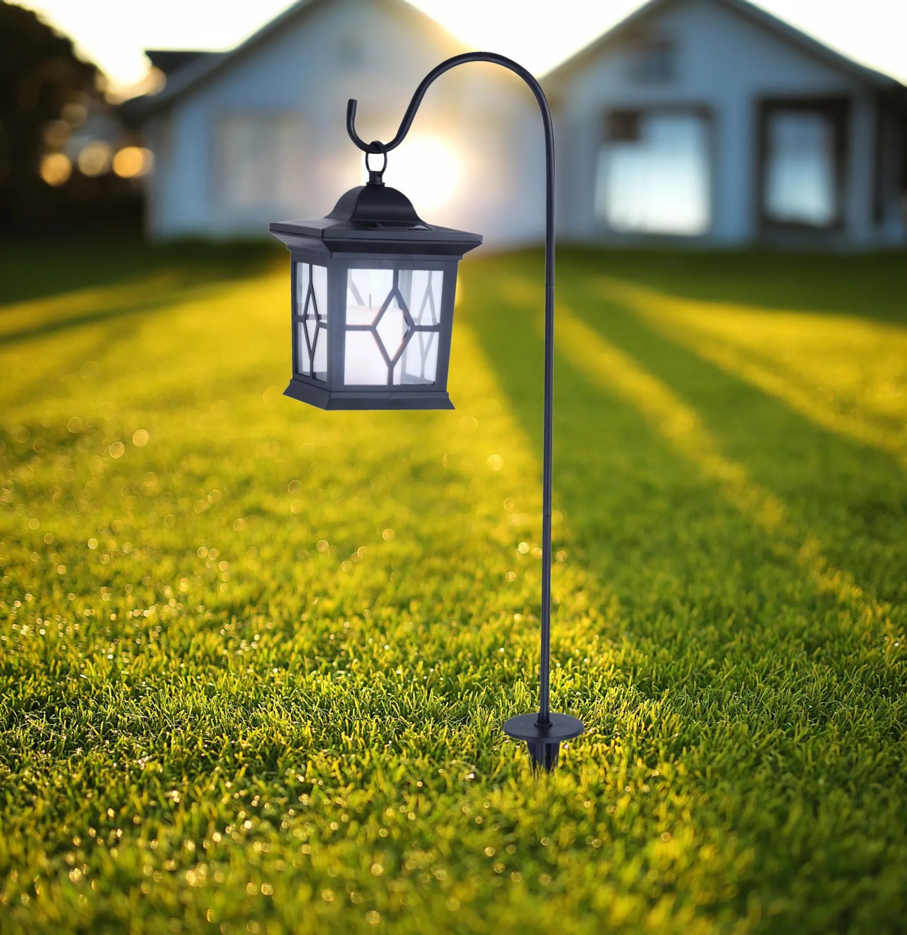 Globo Lighting Solar lampa stojąca 1x0,06 W czarny 33270