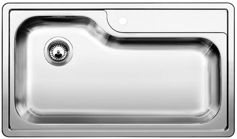 Blanco Plenta zlewozmywak stalowy 86x50 cm stal szczotkowana 514029
