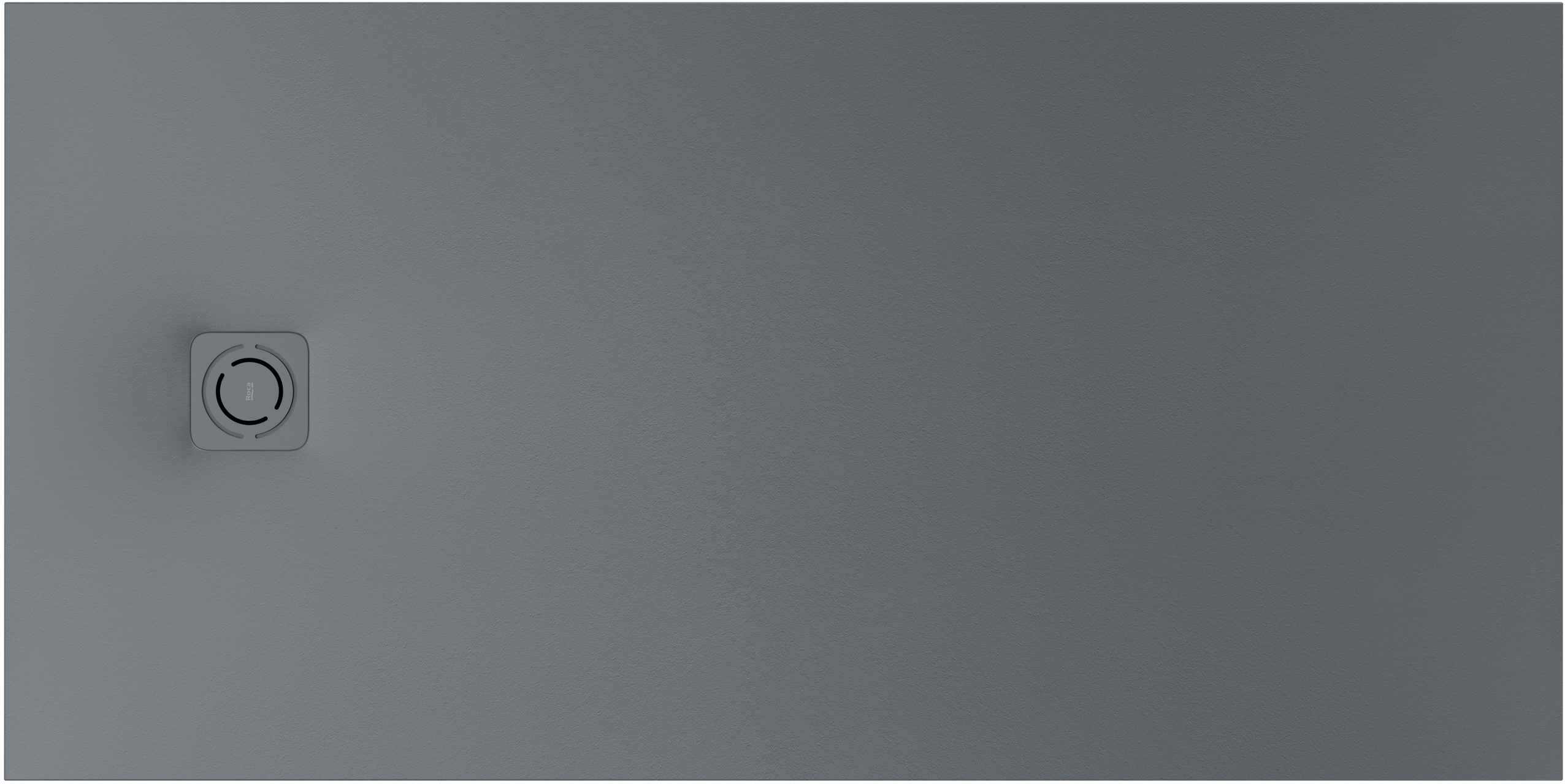 Roca Magma brodzik prostokątny 180x70 cm kompozyt Stonex szary APE017082BC03200