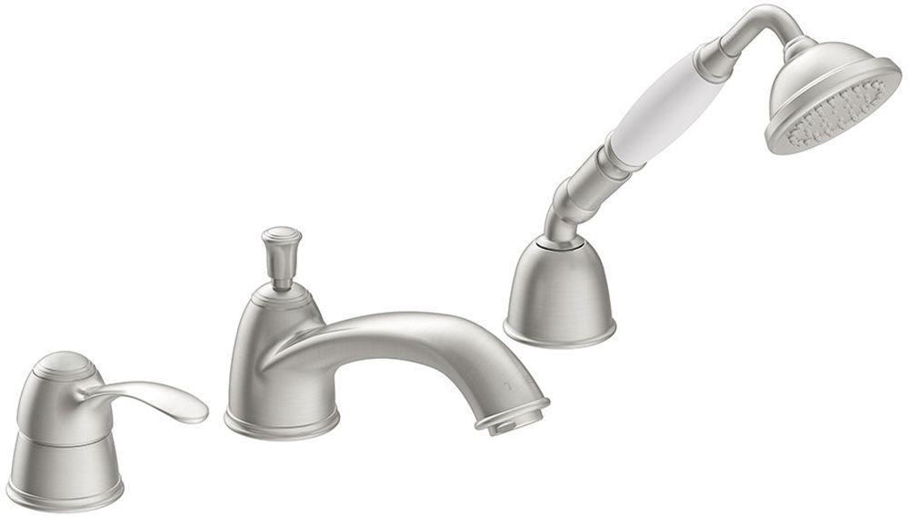 Tres Monoclasic bateria wannowo-prysznicowa 3-otworowa stal 242.145.01.AC