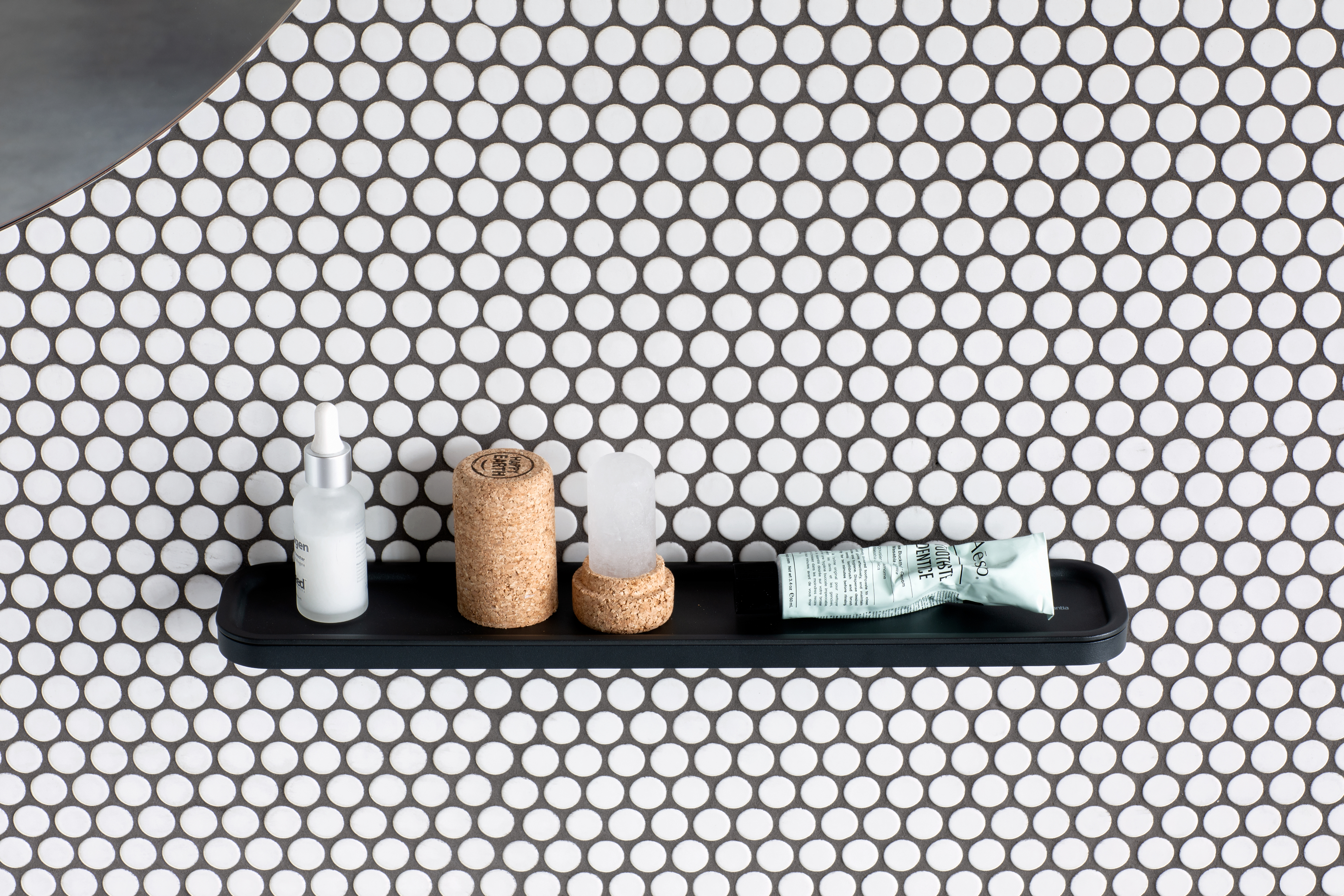 Brabantia MindSet półka łazienkowa grafit 303524