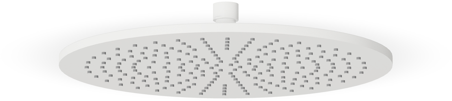 Zucchetti Closer deszczownica 30x30 cm okrągła biała Z94266.W1