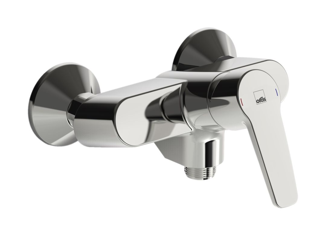 Oras Saga bateria prysznicowa ścienna chrom 3970Y