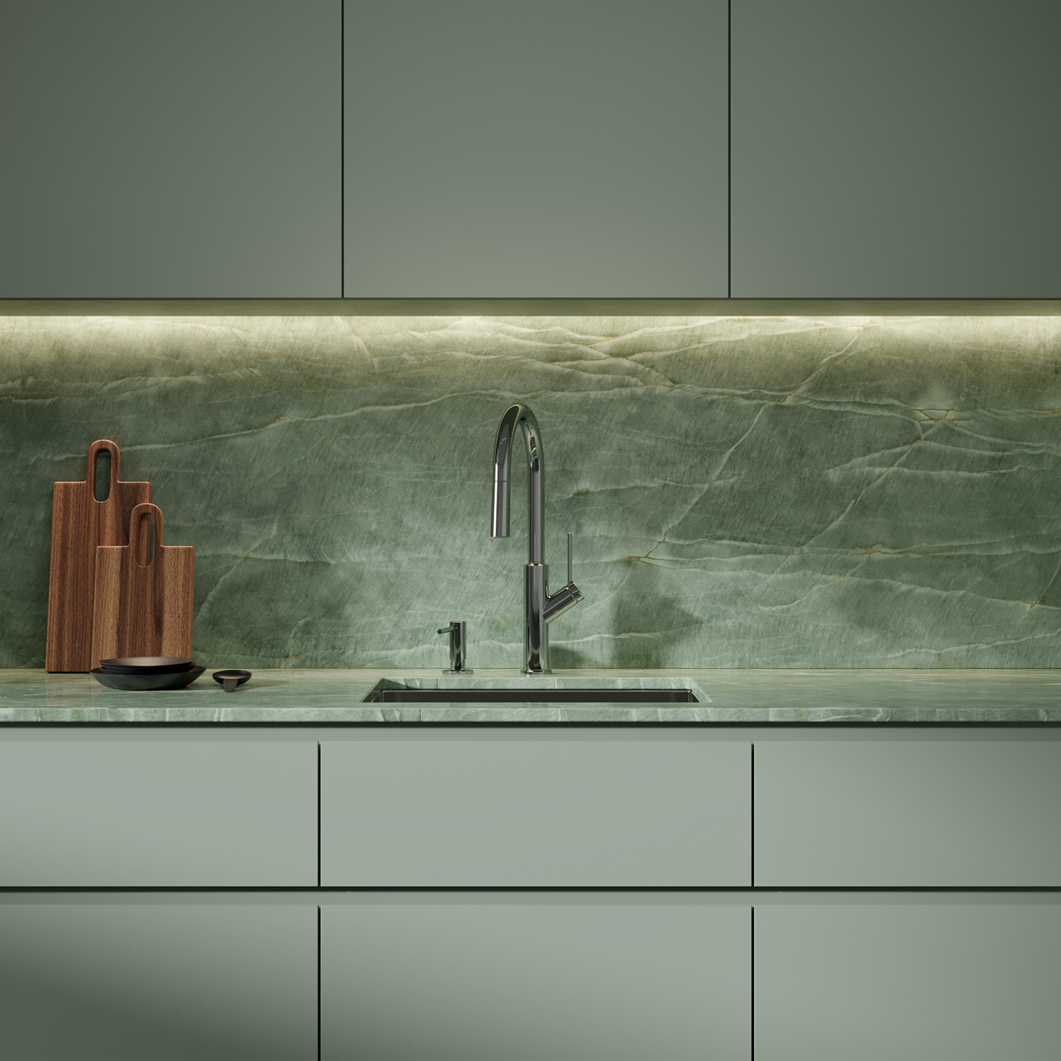 Omnires Bend bateria kuchenna stojąca chrom BE6455CR - Wysyłka w 24h