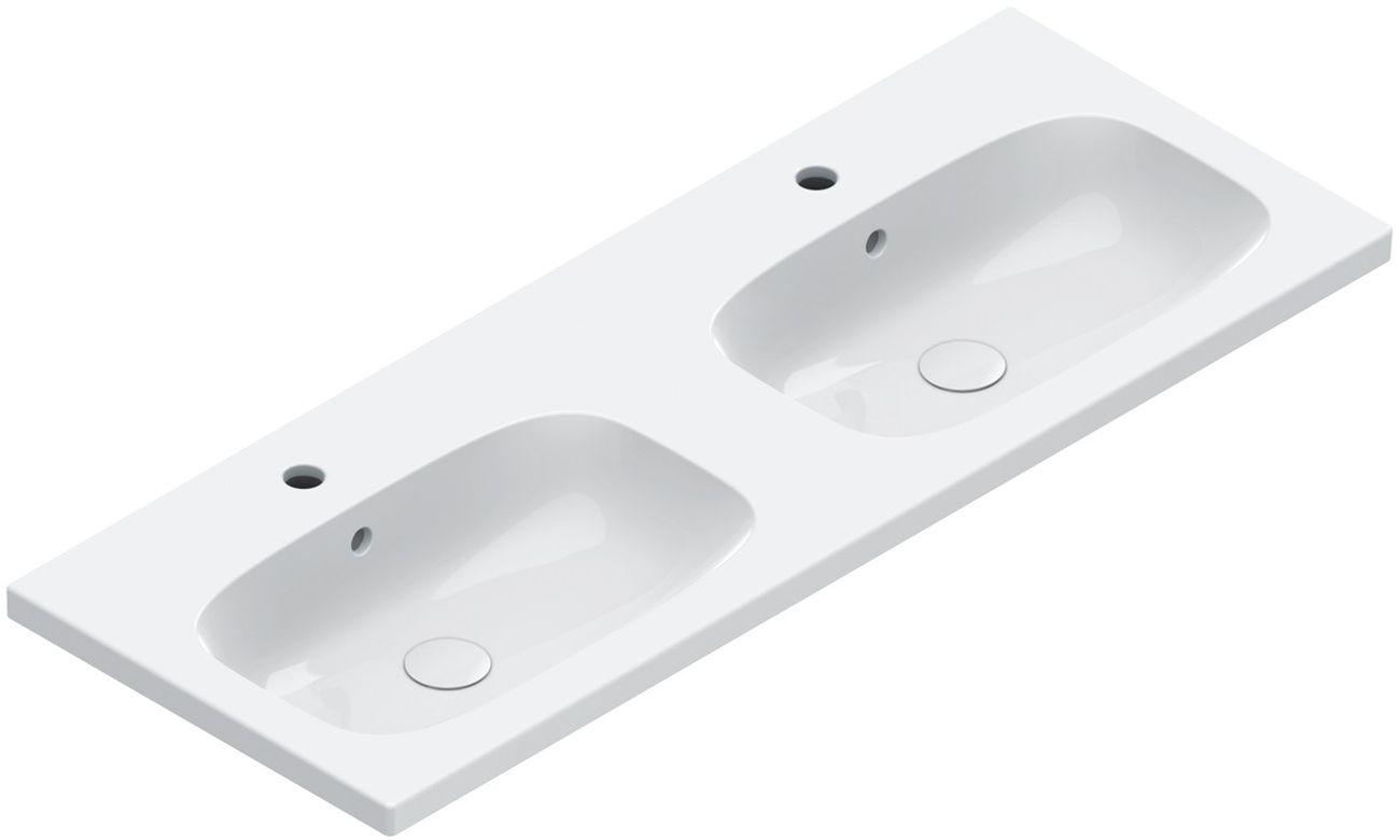 Catalano Alvea umywalka 120x46 cm prostokątna ścienna-meblowa biała 0621222001