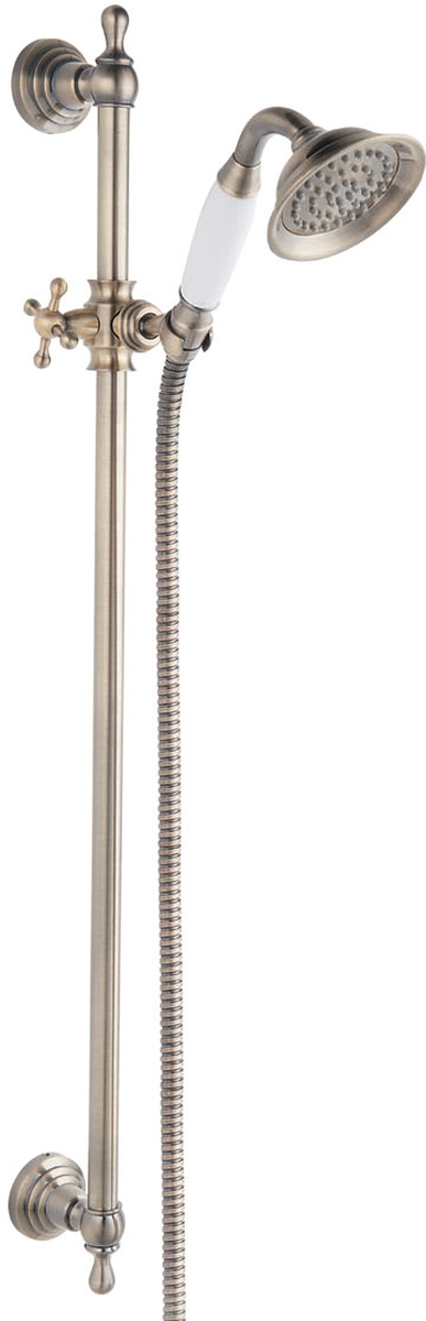 Ferro Retro zestaw prysznicowy z drążkiem stary brąz N160BR