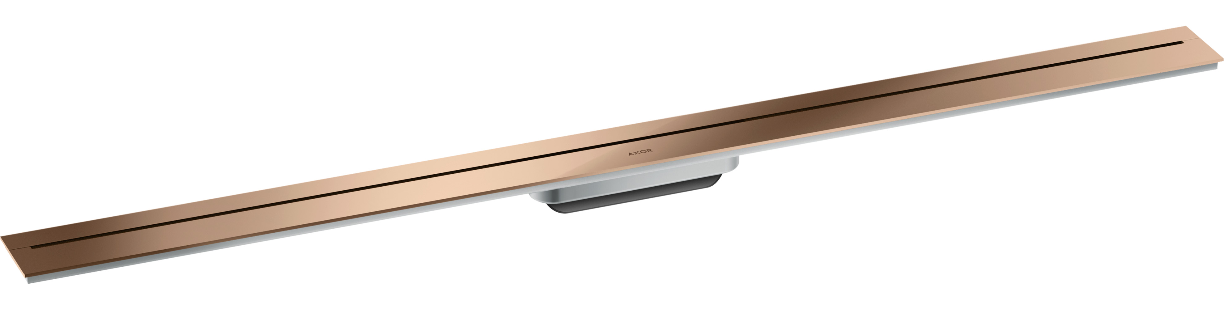Axor Drain element zewnętrzny odpływu liniowego 120 cm czerwony złoty polerowany 42529300