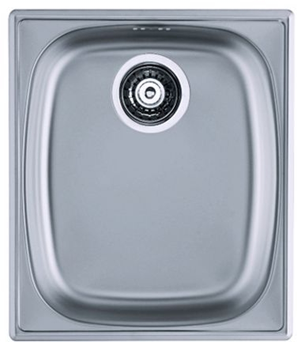 Alveus Basic 10 zlewozmywak stalowy 44x38 cm 1-komorowy satyna 1082195