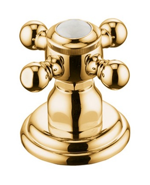 Kludi 1926 przełącznik dwukierunkowy pozłacany 518484520