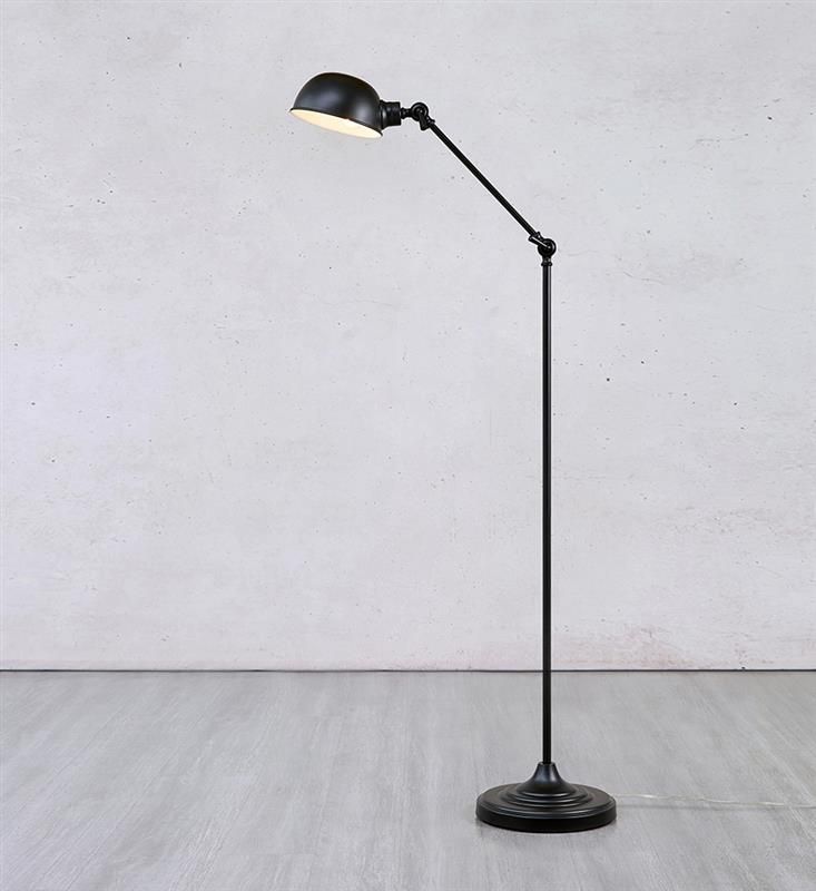 Markslöjd Portland lampa stojąca 1x40 W czarna 108586