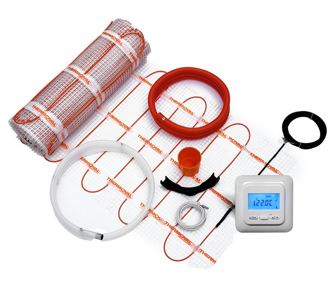 Thermoval TV TO mata grzewcza z termoregulatorem 4 m2 170 W/m2