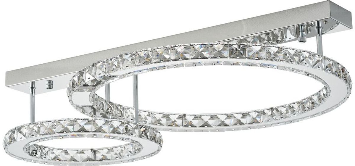 Zuma Line Girona lampa podsufitowa 1x36 W srebrna MX3713-2-3CT