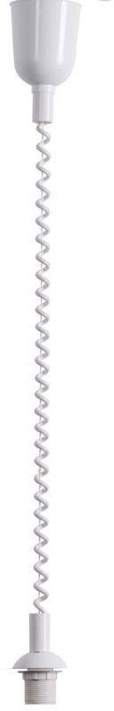 Rabalux Rolly lampa wisząca 1x60 W biała 9921