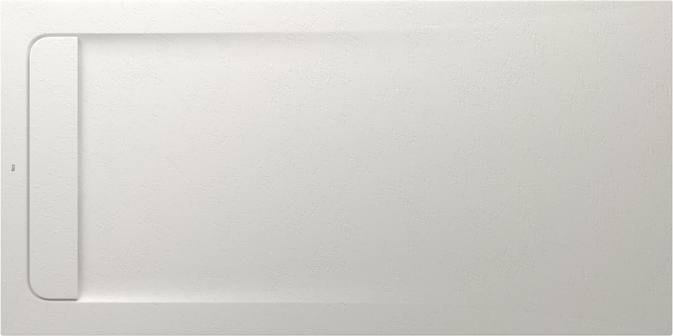 Roca Aquos brodzik 160x80 cm prostokątny kompozyt Stonex beżowy AP60164032001650