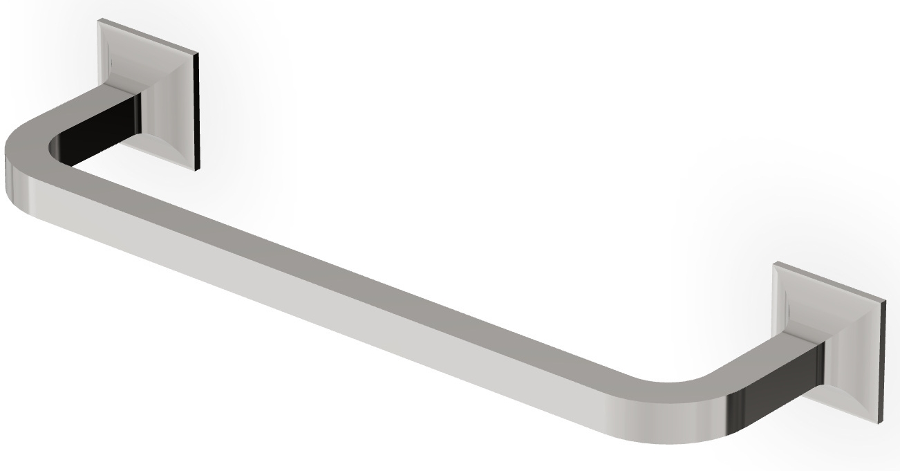 Zucchetti Bellagio wieszak na ręcznik nikiel ZAC520.C8