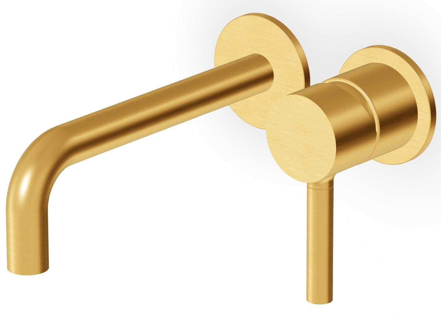 Zucchetti Pan bateria umywalkowa podtynkowa złota ZP6030.C41