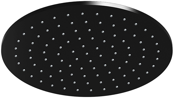 Steinberg 100 deszczownica okrągła 25 cm czarny mat 1001686S