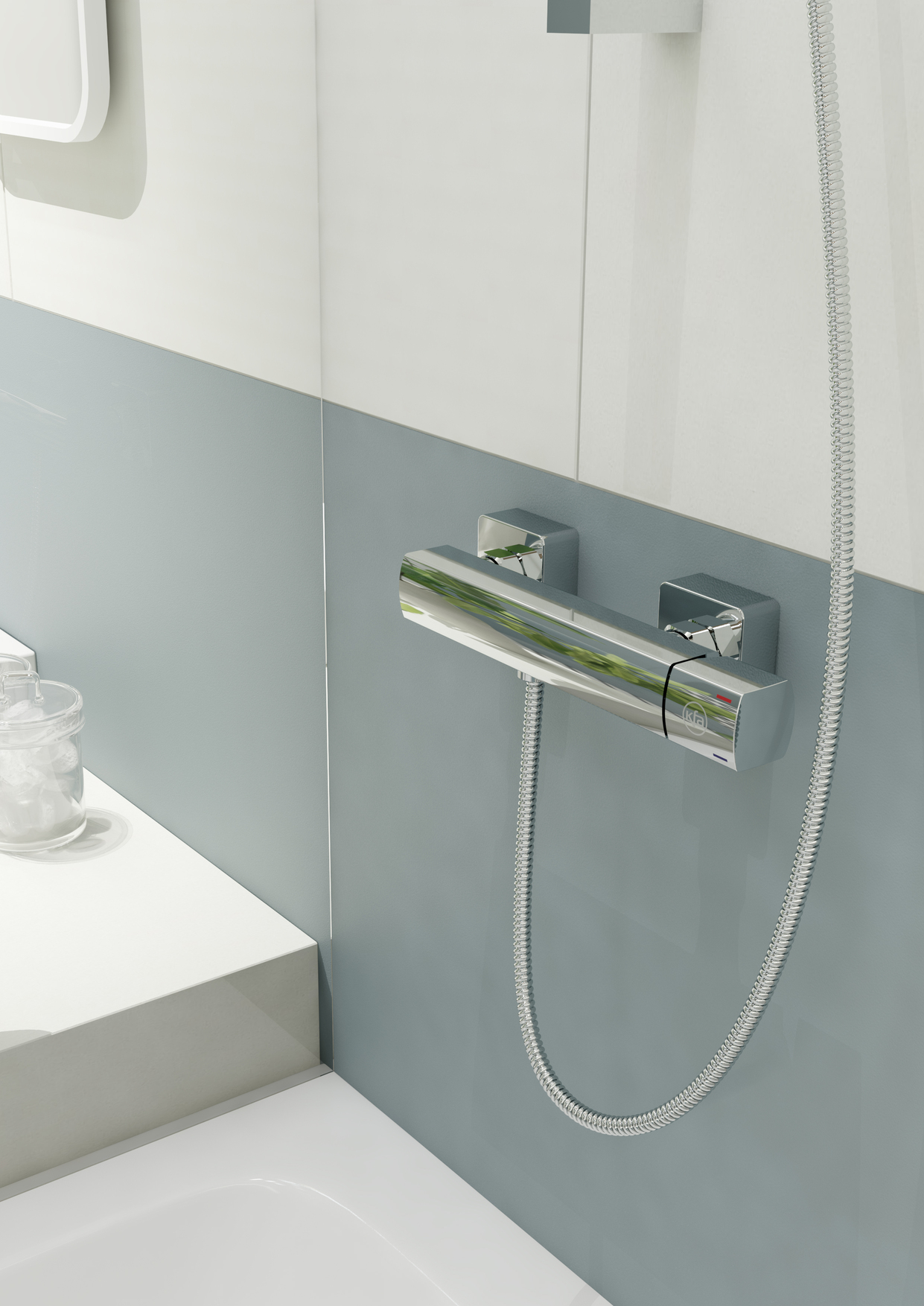 KFA Armatura Morganit bateria prysznicowa ścienna chrom 4926-010-00