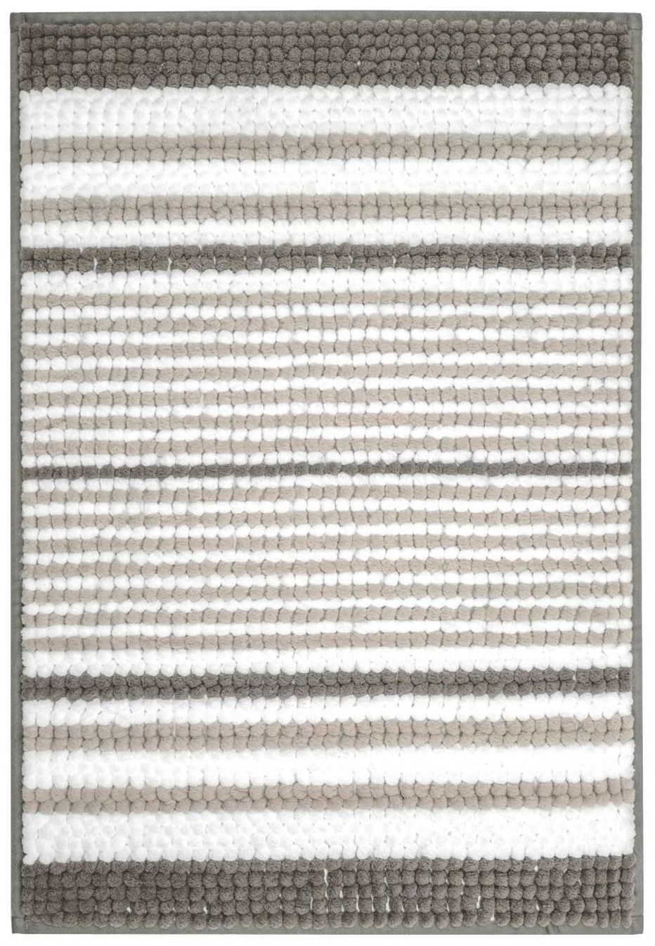 Kleine Wolke Bola dywanik łazienkowy 90x60 cm poliester szary 9143901519