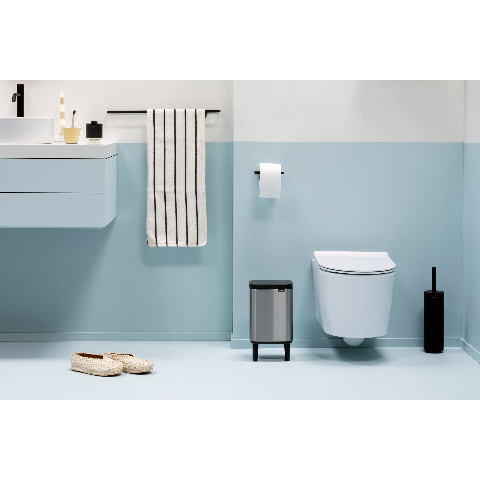 Brabantia Bo kosz na śmieci 4 l stal mat 227103