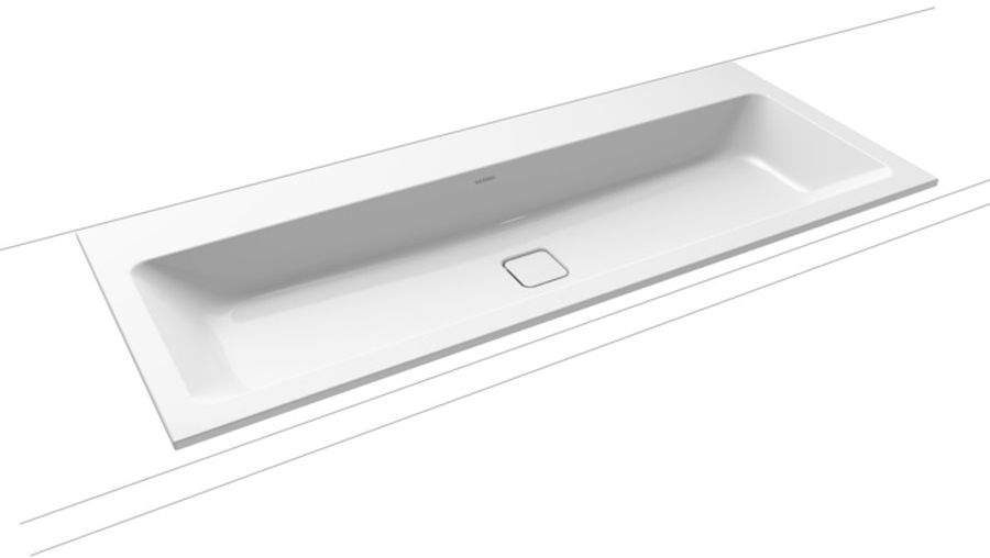 Kaldewei Cono umywalka 120x50 cm wpuszczana prostokątna model 3082 biała 901806043001