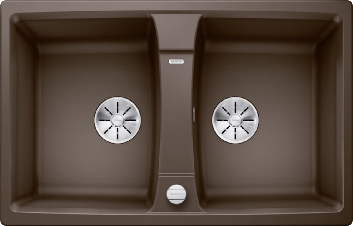 Blanco Lexa 8 zlewozmywak 78x50 cm z Silgranit PuraDur kawowy 524959