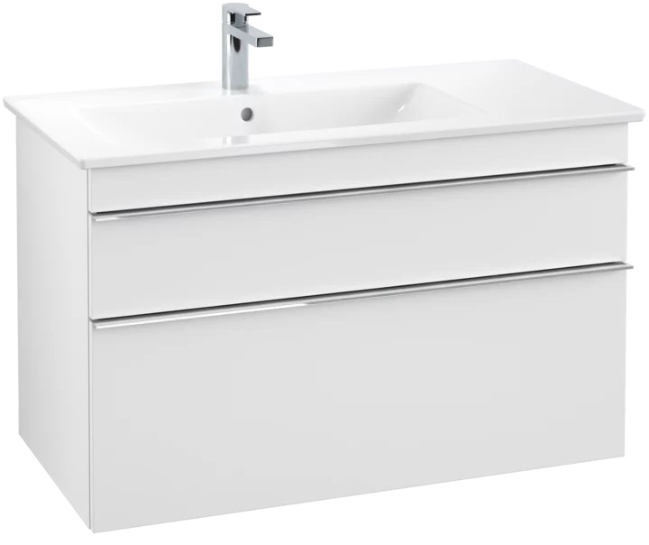 Villeroy & Boch Venticello szafka 95,3 cm podumywalkowa wisząca White Matt A92701MS