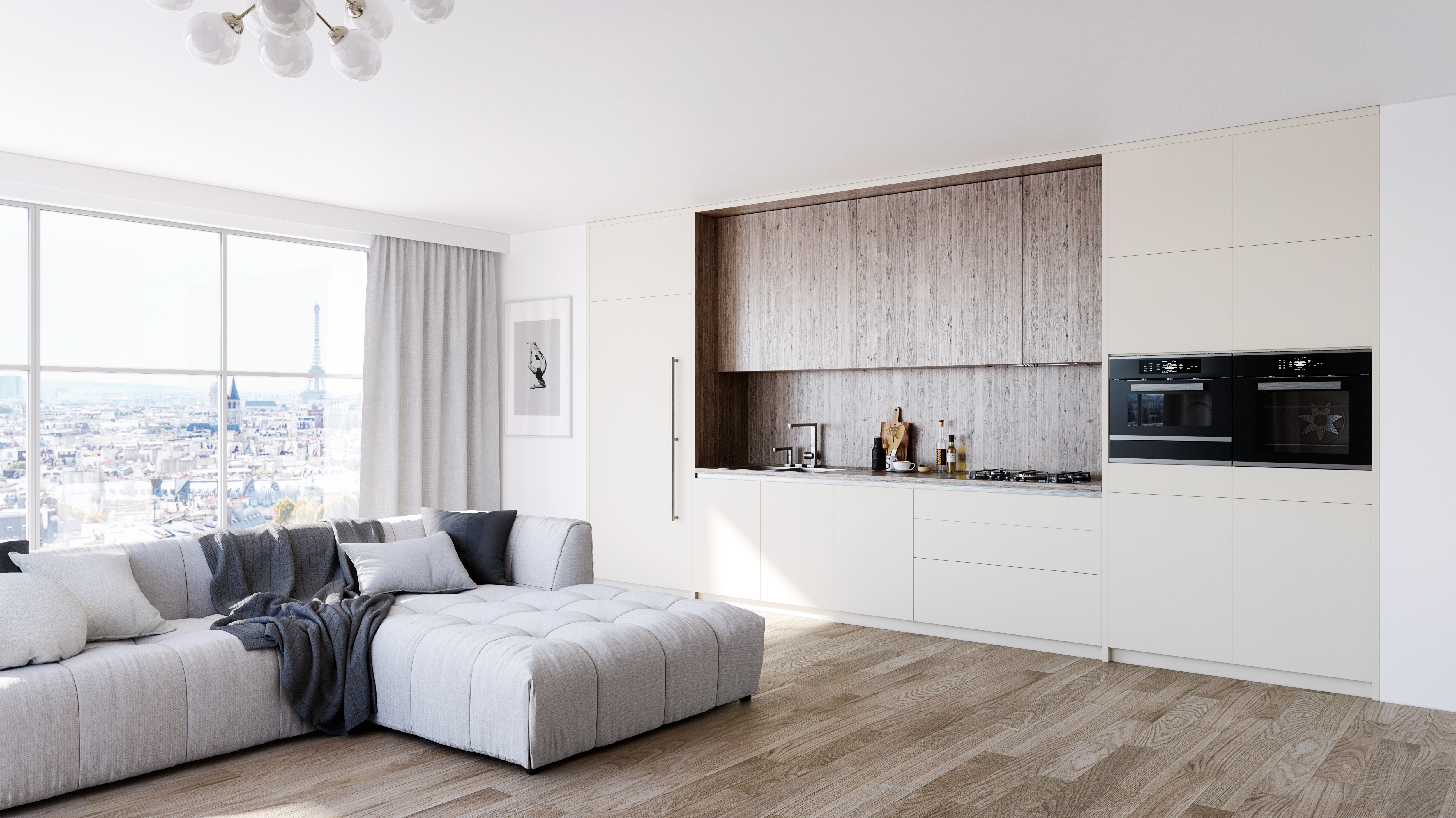 Lanilia Seletio okap kuchenny 59,6 cm podszafkowy czarny SELETIO_60_1_BLACK