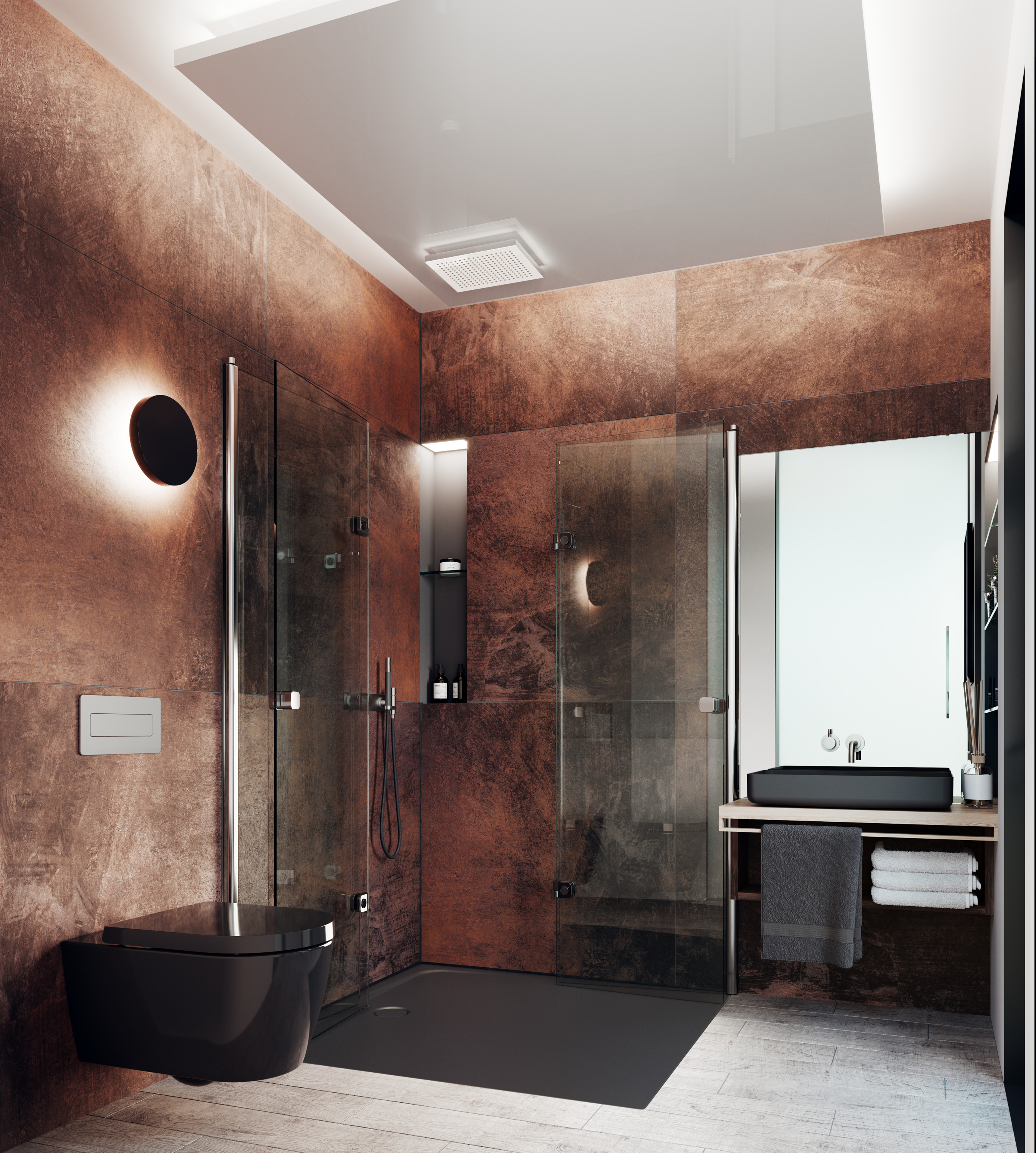 Kaldewei Cayonoplan brodzik 90x90 cm kwadratowy model 2254-5 z obniżonym nośnikiem styropianowym czarny 361447980701