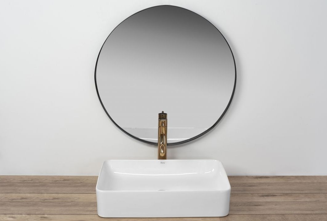 Rea Avia umywalka 51x34,5 cm nablatowa prostokątna biała REA-U0840