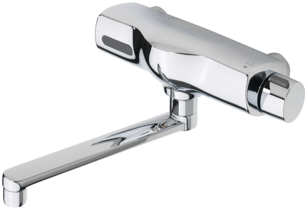 Oras Electra bateria umywalkowa ścienna elektroniczna chrom 6179