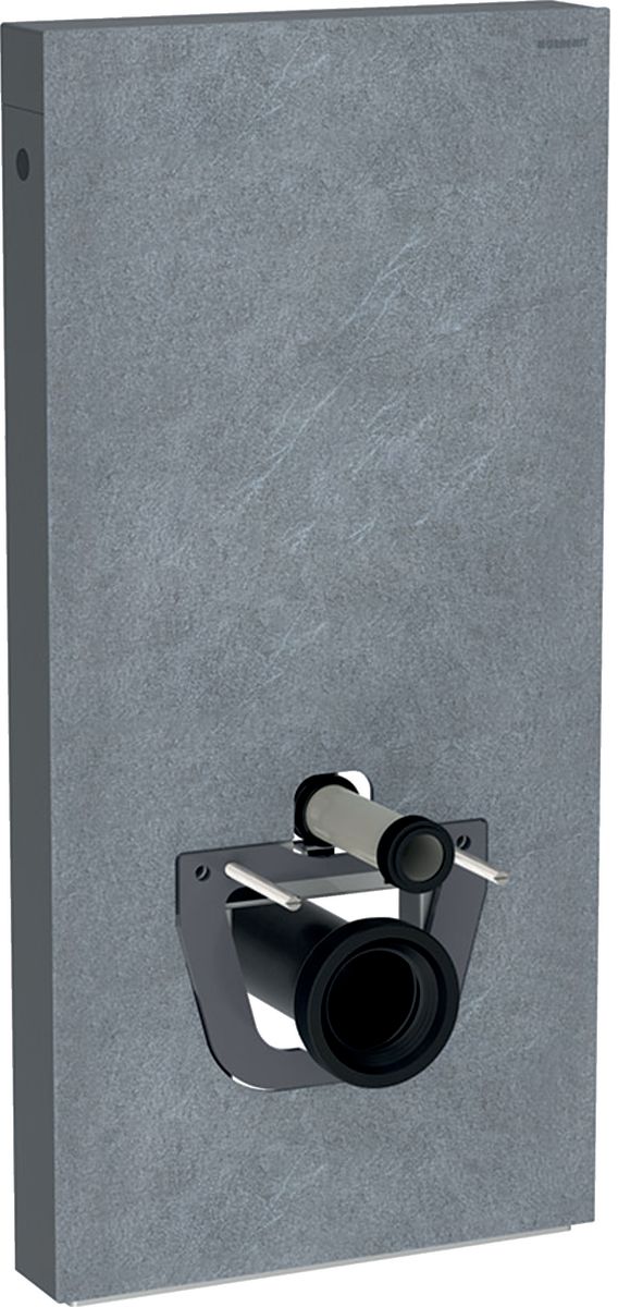 Geberit Monolith moduł sanitarny do WC wiszącego aluminium czarny chrom 131.022.00.5