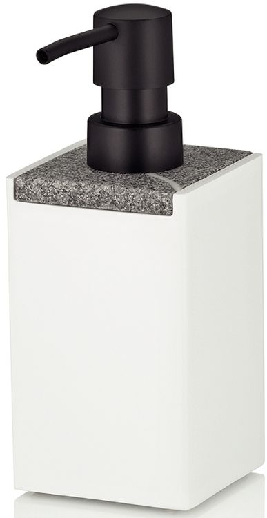 Kela Cube dozownik do mydła 300 ml stojący biały 23694 - Wysyłka w 24h